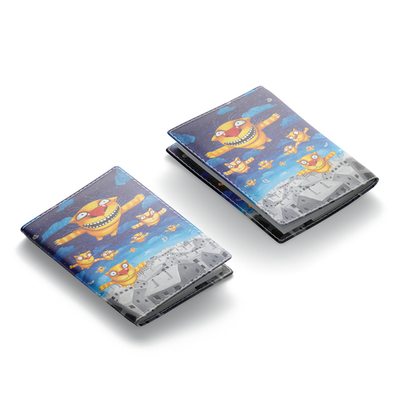 Обложка для паспорта "Вечерний полёт"