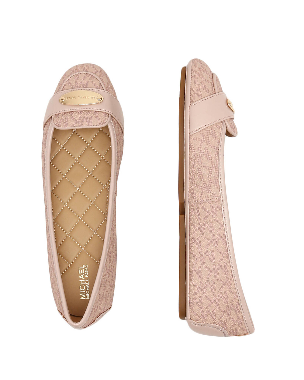 балетки plate moc Michael Kors - розовый(40R3MKFR1B)