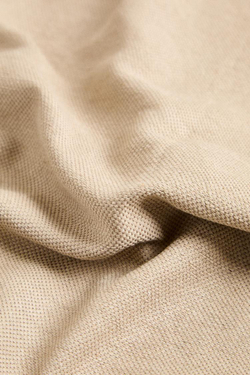 ZARA HOME ОДНОТОННЫЙ ПЛЕД, СВЕТЛО-БЕЖЕВЫЙ