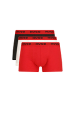 трусики-боксеры 3-pack trunk triplet pack Hugo Bodywear - черный(50469786)