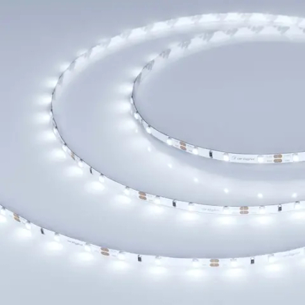 Светодиодная лента RT-A60-5mm 12V Cool 8K (4.8 W/m, IP20, 2835, 5m) (Arlight, узкая) 028610(2)