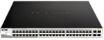 Коммутатор управляемый D-link DGS-1210-52MPP/E2A
