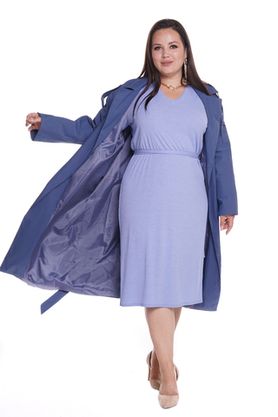 Цена на Тренч-2554 больших размеров