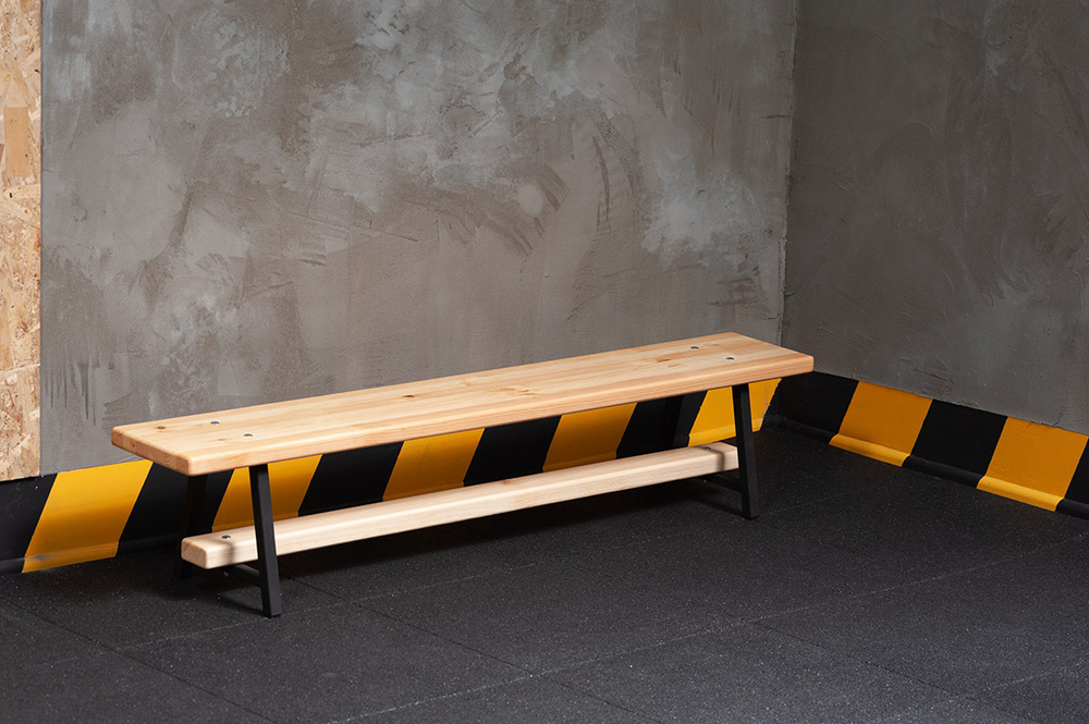 Скамья гимнастическая (металлические ножки без регулировки высоты)