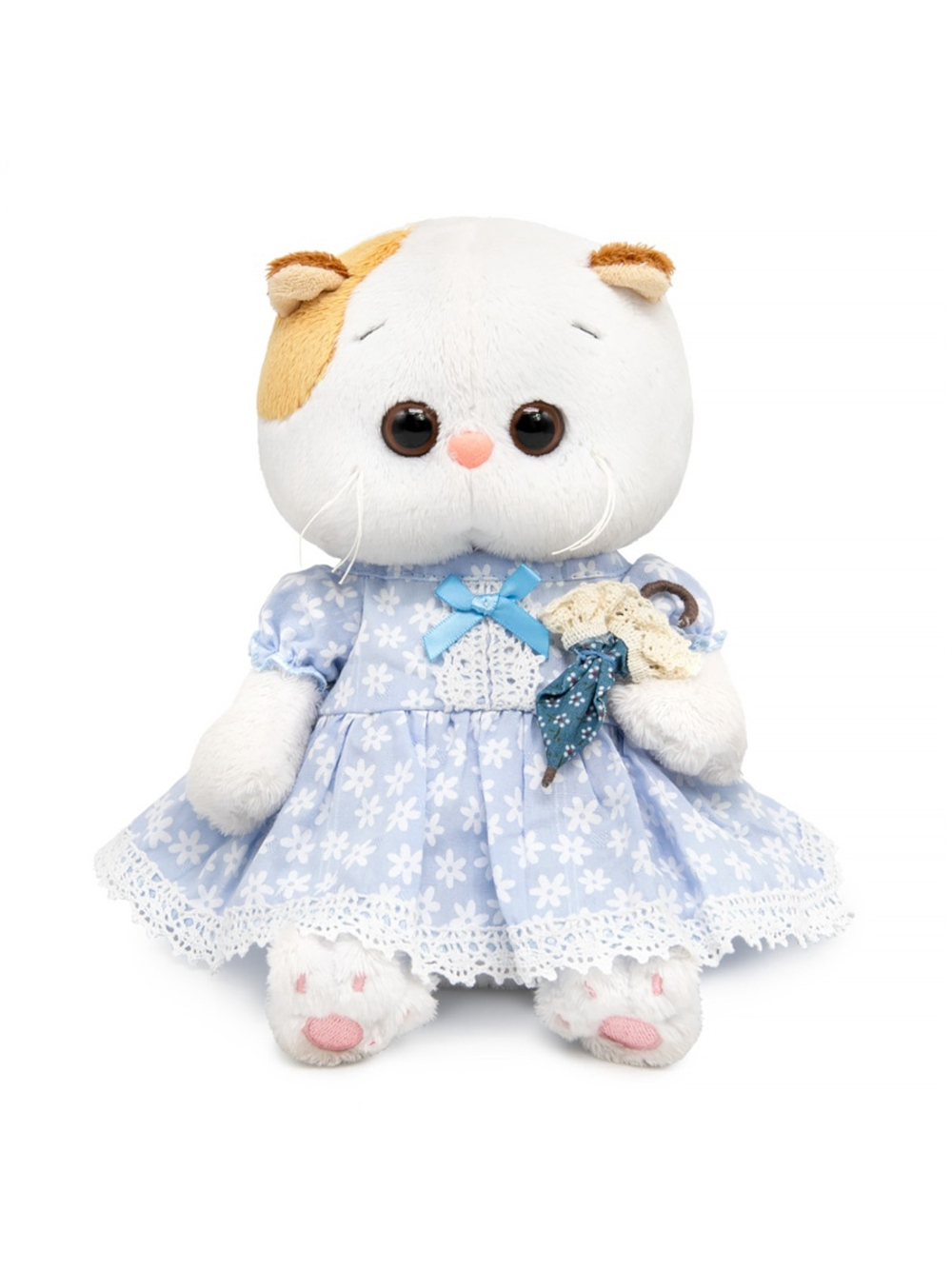 Мягкая игрушка Кошечка Ли-Ли в платье 18 см LB-149