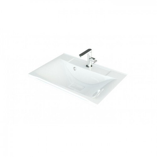 Умывальник мрамор Milen 75 c/o