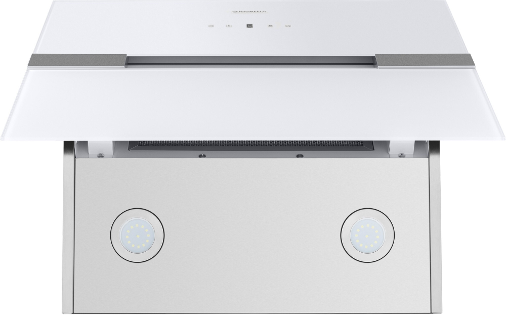 Кухонная вытяжка MAUNFELD Mersey 60 белый\вставка сатин фото 5