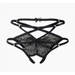 Трусики с доступом Le Frivole Easy to love, стреп-ленты, S-M, 42-44