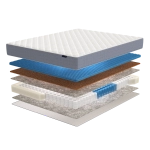 Матрас BuyNice, 19,5 см, жесткость выше средней, независимые пружины