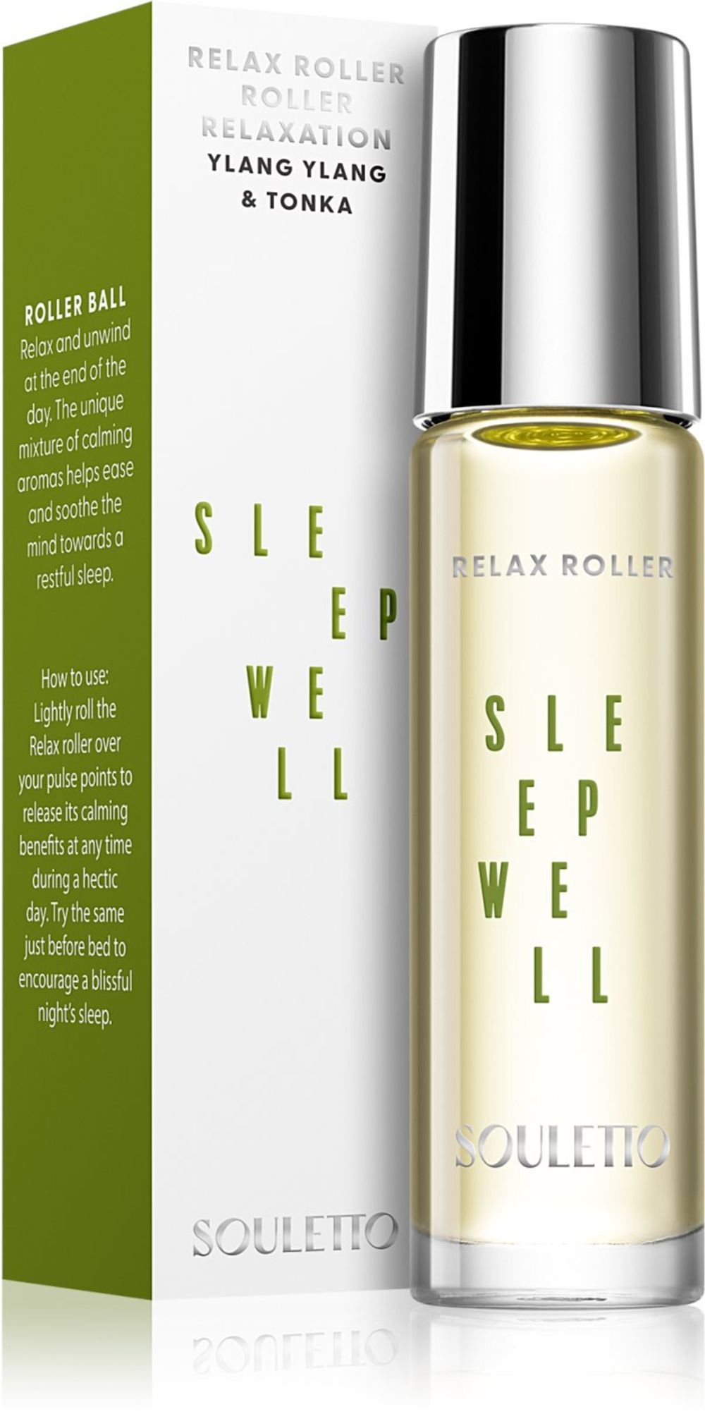 Souletto Ylang Ylang & Tonka Relax Roller - роликовый с успокаивающим эффектом /   9  ml  / GTIN 8059300534809