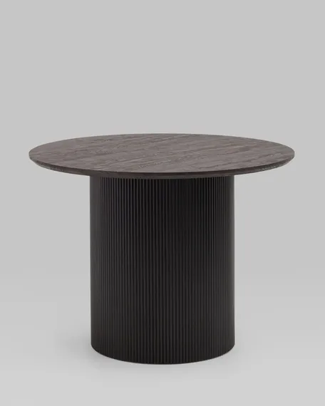 Стол Ballet Ø100 см, темное дерево