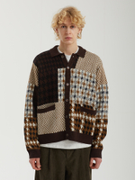 Мужской Кардиган Obey Patchwork