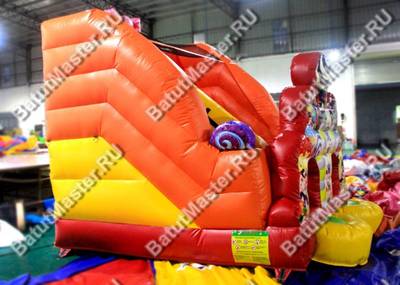 Надувная горка "Сладкий замок 2"