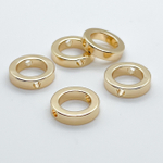 Коннектор-рамка Круг, цвет золото, размер 12 мм, внутренний диаметр 8 мм, цена за 1 шт