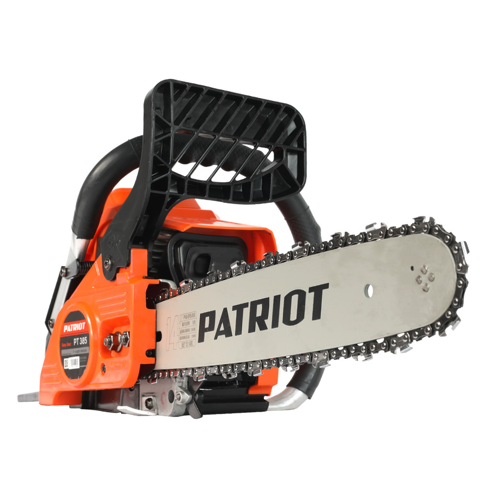 Пила цепная бензиновая PATRIOT PT 385, 38cc, 2.0л.с., шина 14", Easy Start