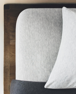 Zara Home - Простыня из модального трикотажа (140 г/м2), высота 30 см, серый, 90х200х30 см