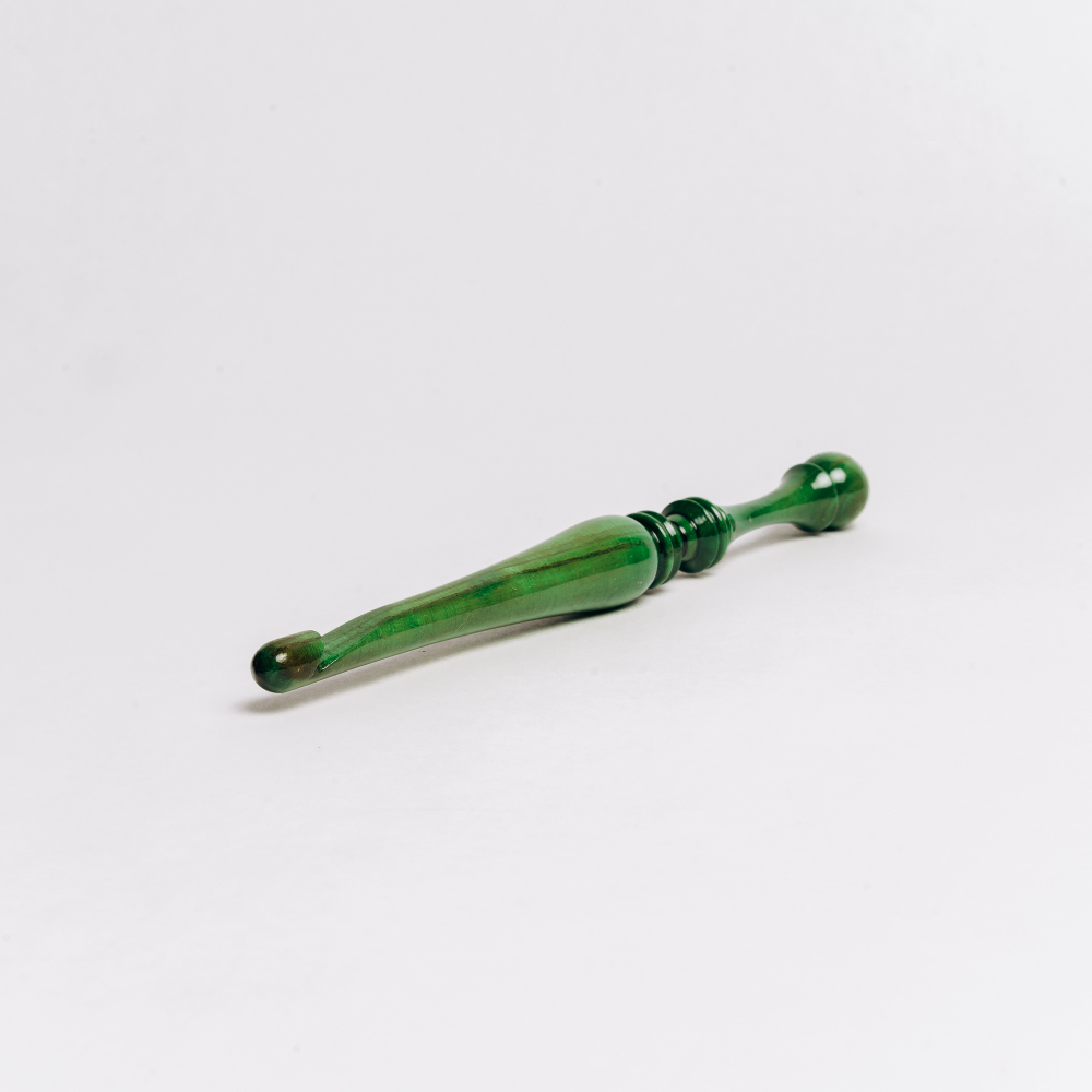 Деревянный крючок для вязания из древесины клена 5 мм. K324