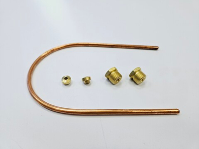 Трубка запальника "Honeywell" (М11-М11, D4мм, L300мм) медь