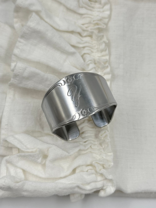 Кольцо для салфетки с монограммой Y Custom Craft
