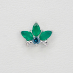 Royal Lily tops with Semi-Precious stones