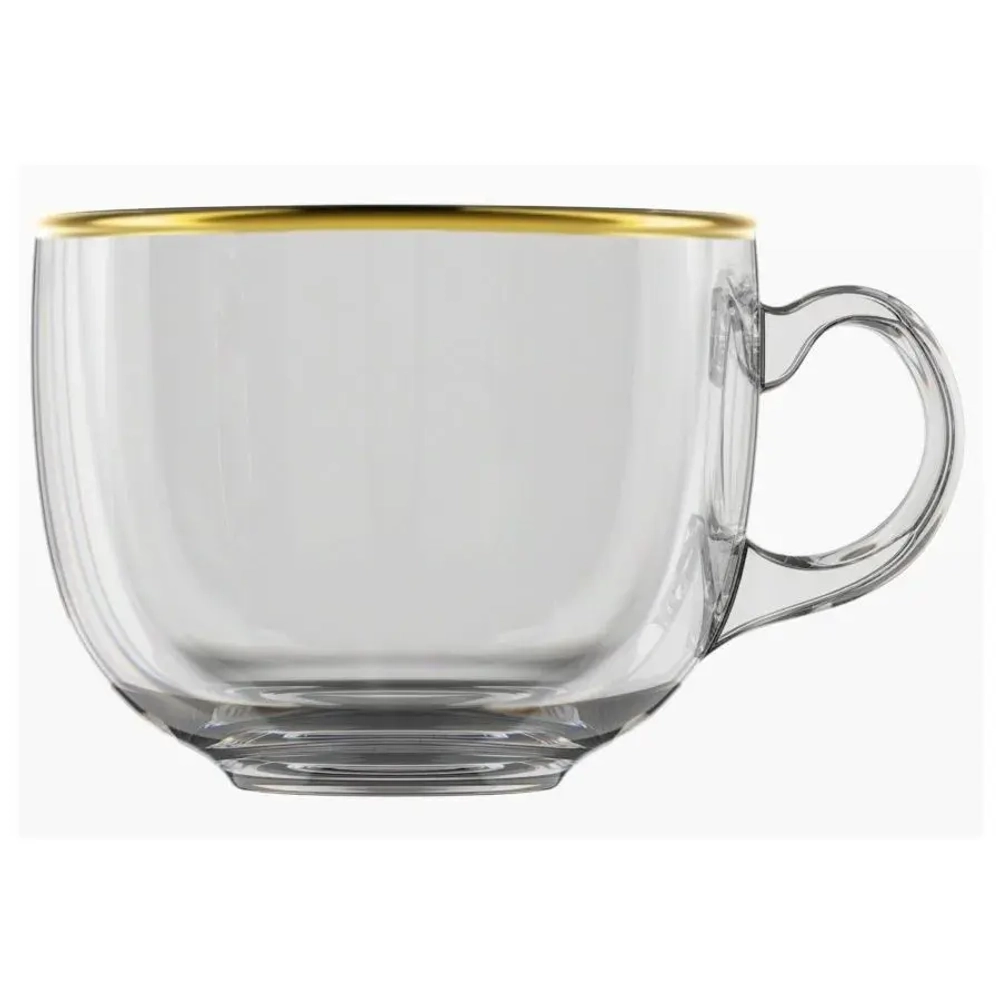 Кружка 480мл. арт.2027-З4 Золотая кайма