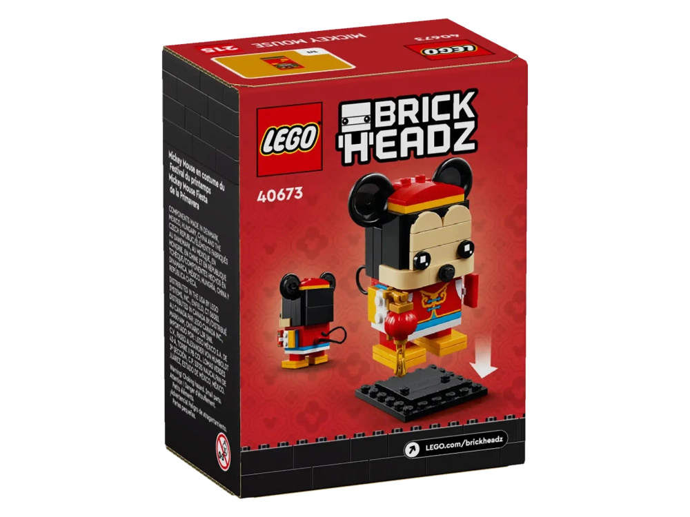 Конструктор LEGO BrickHeadz 40673 Весенний фестиваль Микки Мауса