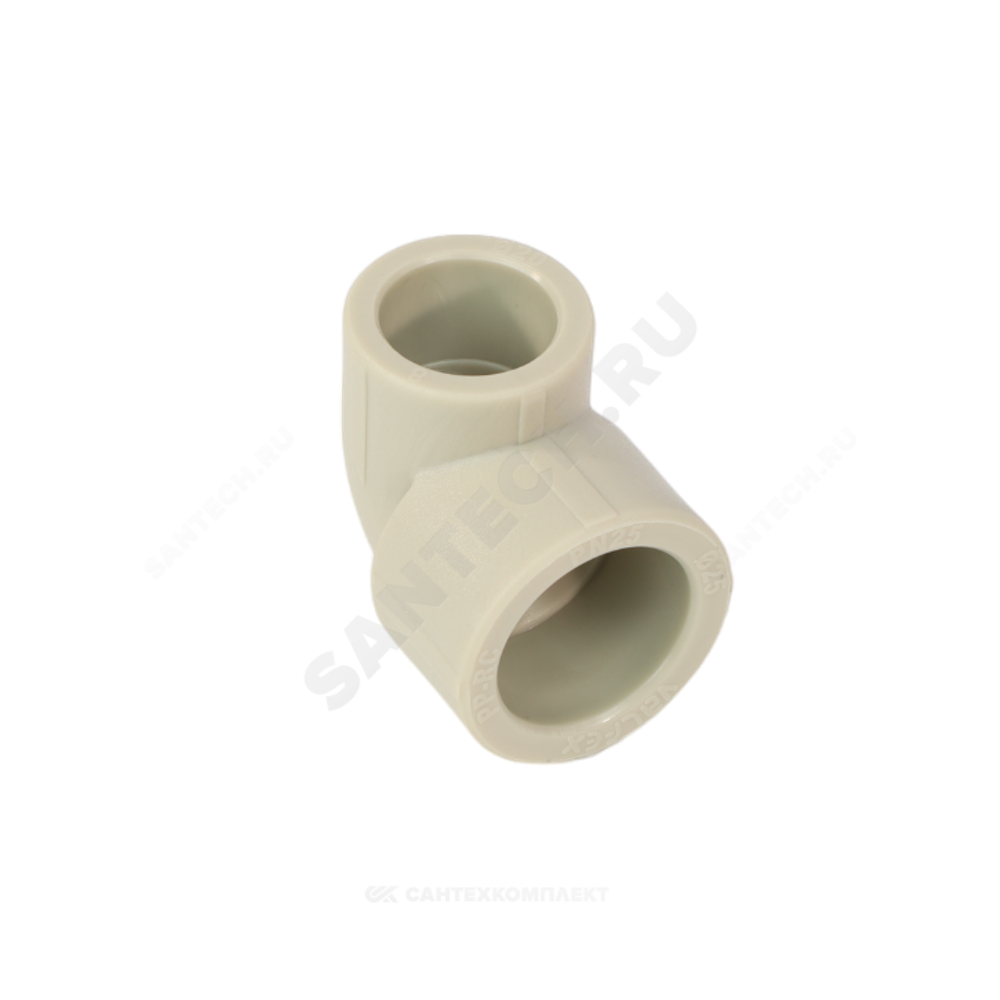 Угольник PP-R переходной серый Дн 25х20х90гр VALFEX 10116025Г
