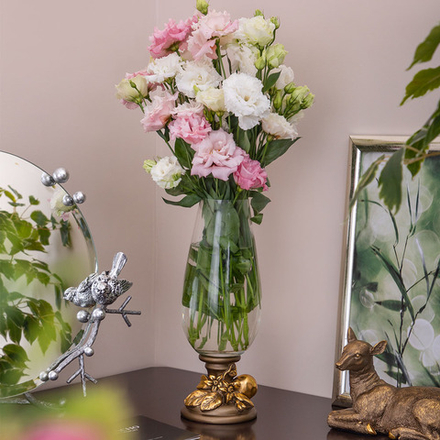 Ваза для цветов Лайм Дженоа Бронза