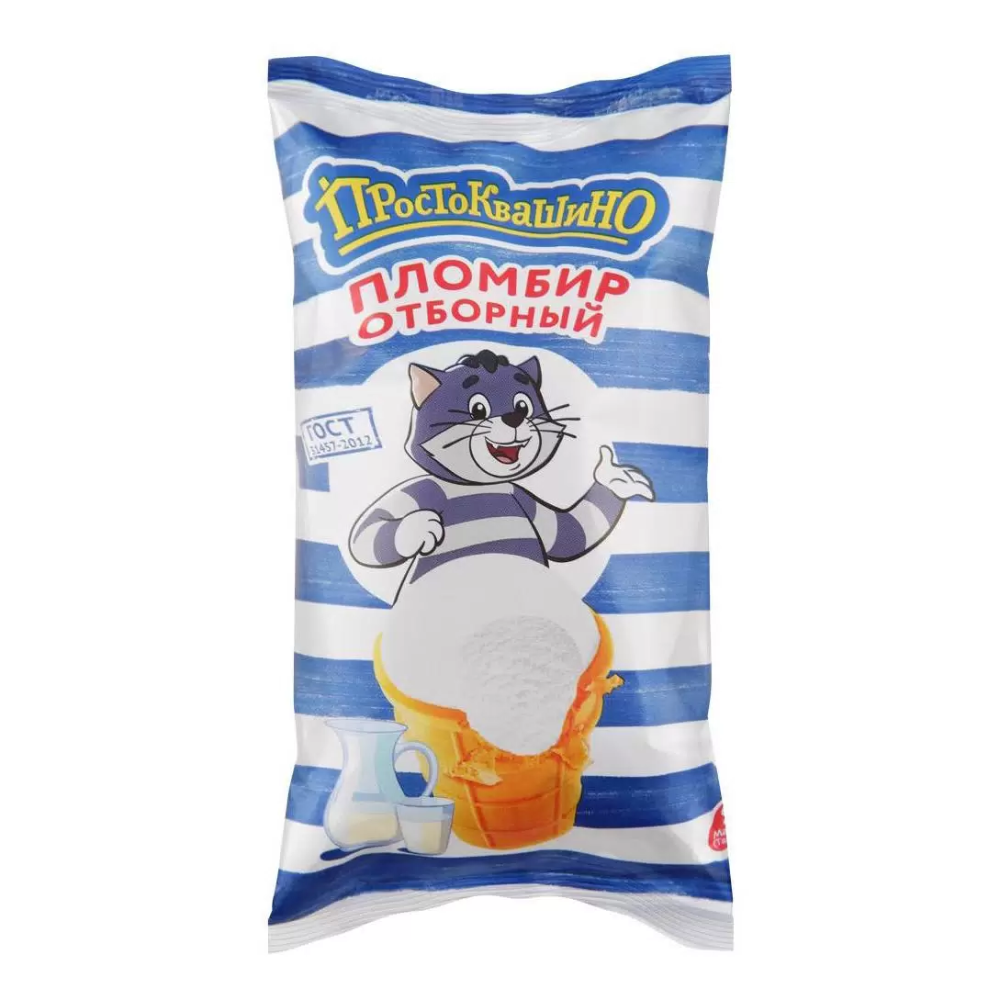 Мороженое ПростоКвашино Пломбир отборный 80 гр