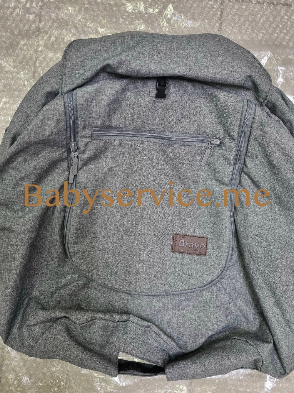 Капюшон Carrello Bravo серый