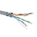 Кабель CAT 5e, F/UTP, Hг(A)-LSLTx, бухта 305м, серый