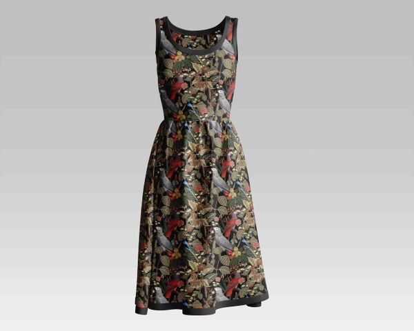 ПОПУГАИ 100% хлопок, Handmade Fabrics 6
