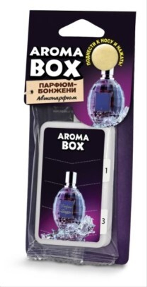 Ароматизатор подвесной  AROMA BOX  Парфюм-бонжени (FOUETTE)