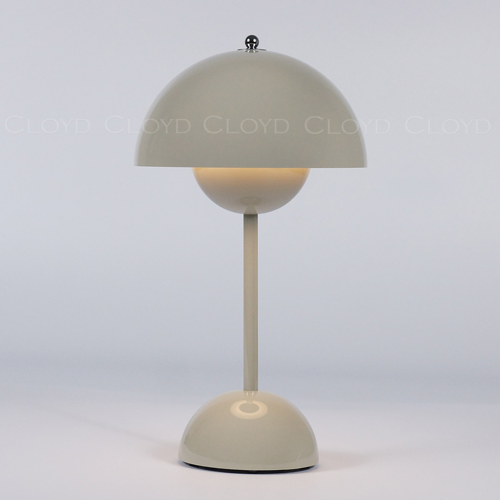 Настольная лампа Cloyd ERMA-B T1 / выс. 30 см - серый (арт.30133)