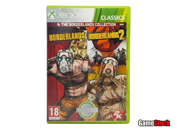Xbox 360 Borderlands Collection (Borderlands + Borderlands 2) (Б/У, Английская версия)