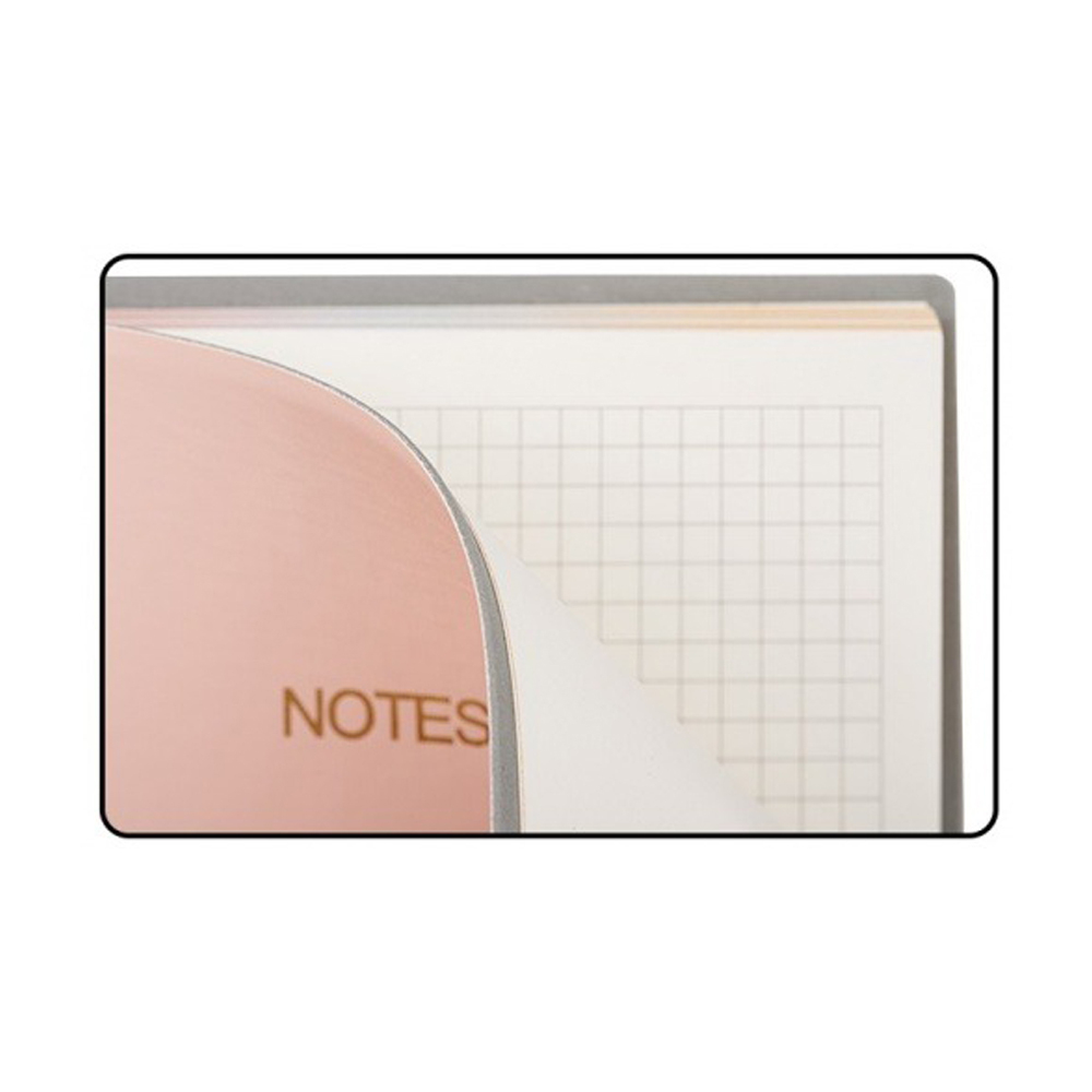 Ежедневник Basir, формат А5, материал-кожезаменитель, нюдовая обложка, 80 листов, размер 14,5*21 см