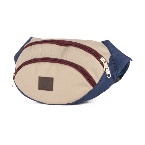 Сумка STREET BALANCE Hip  Pack (16) на пояс Бежевый/Индиго