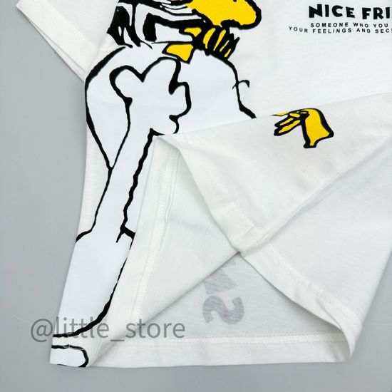 Комплект "Снупи" черный/белый