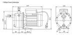 Одноступенчатый горизонтальный насос WJ-203-X-DM-IE3