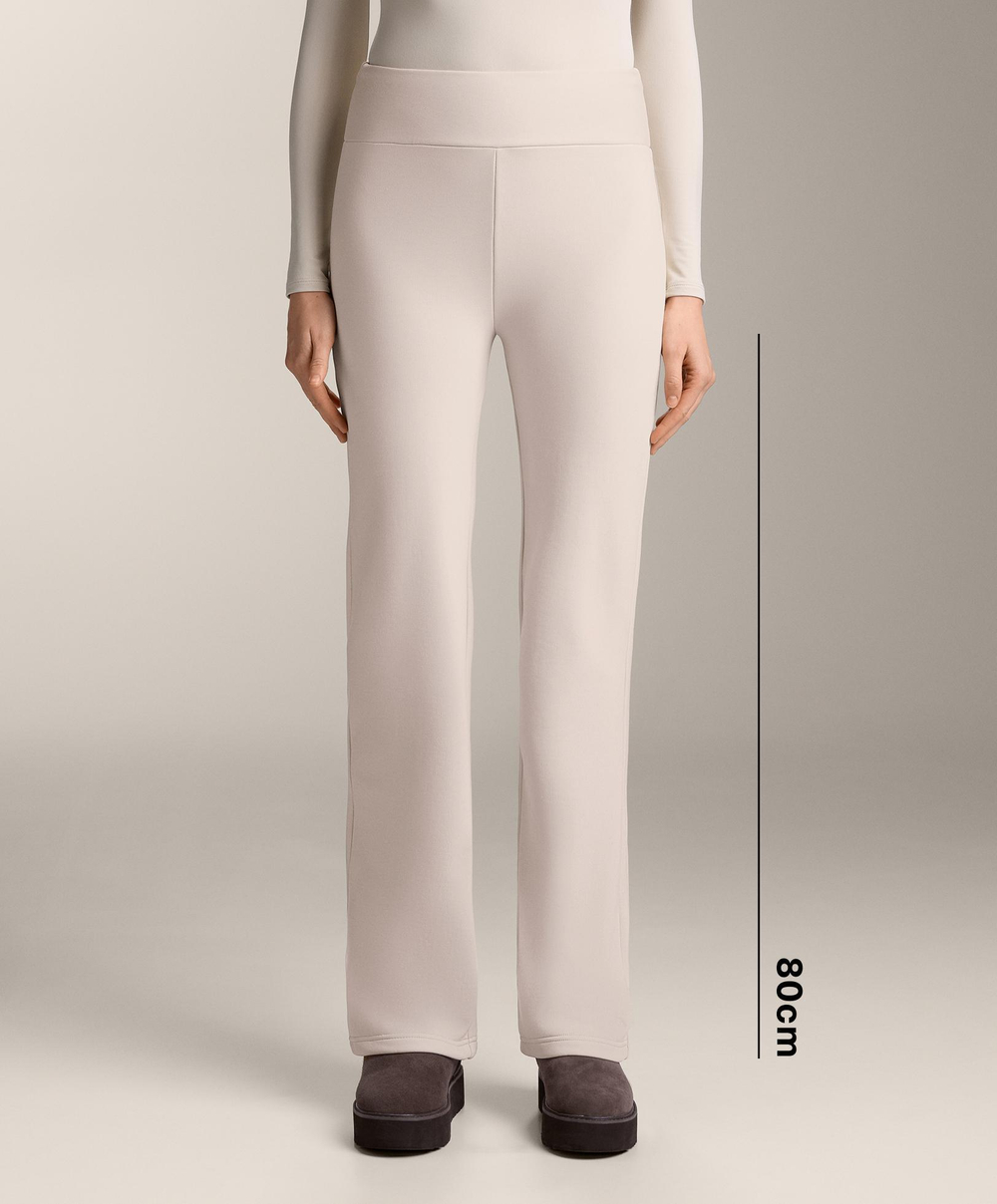 OYSHO Брюки Super Extra Warm, экрю