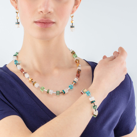 Колье Coeur de Lion Multicolour Gold 4505/10-1516