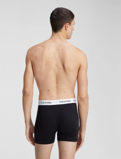 Мужские трусы боксеры-брифы Calvin Klein Cotton Classics 5-Pack Black / White