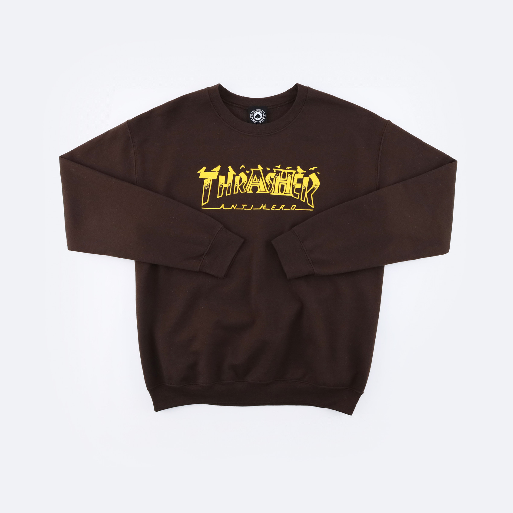 Свитшот Thrasher Pigeon Mag Crewneck (dark chocolate) артикул:qSkRZyGsjlLNz4Oq9yT3y2 - купить в магазине Дайс