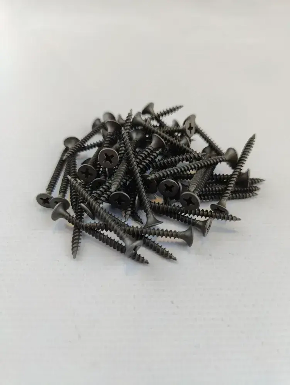 Саморезы по металлу черные 3,5мм х 41мм, 200шт