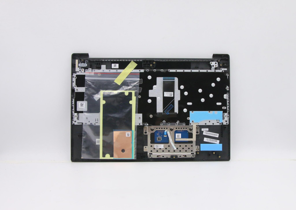 Верхняя панель с клавиатурой (топкейс) для ноутбука Lenovo S340-15IWL / IML / IIL черная, раскладка - русская (5CB0S18634)