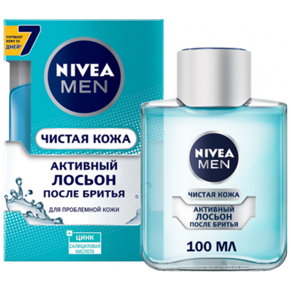 Лосьон после бритья Nivea Men Чистая кожа 100мл
