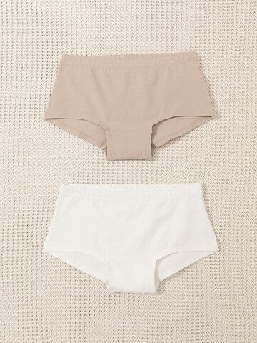 набор трусы/ уп  для девочки  К 1968-2уп/нюдовый беж,сахар