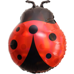 Шар Фольгированный Божья коровка (Красный)