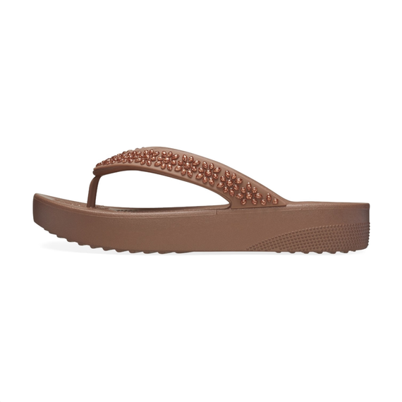 Crocs Classic Platform Lined Clog 'Bronze'