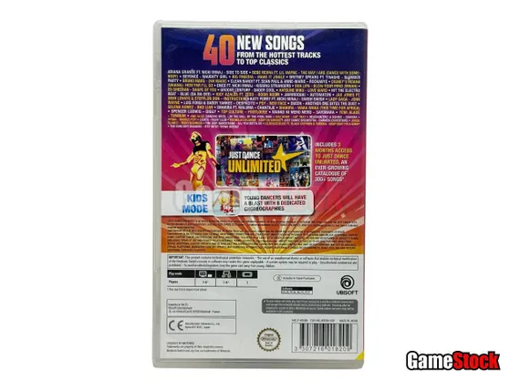 Just Dance 2018 (Nintendo Switch, Полностью на русском языке, Б/У)